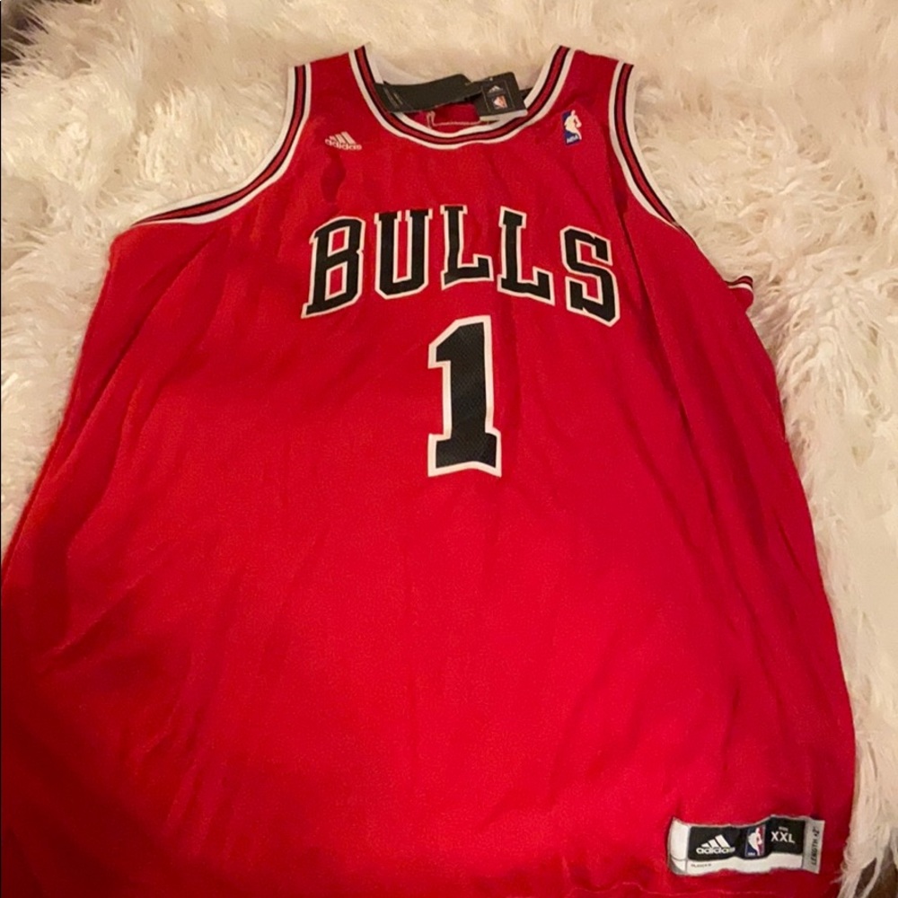 Authentic Bulls Rose 1 jersey w tags